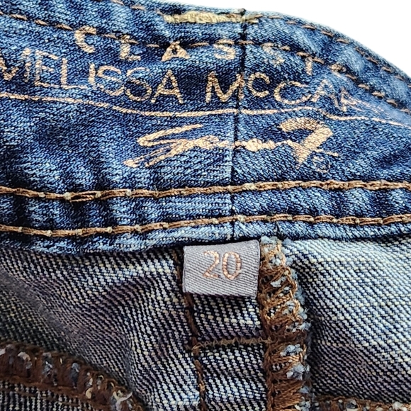 Melissa McCarthy Seven7 Straight Demin Blue Jeans Women's Size 20 - Picture 10 of 13